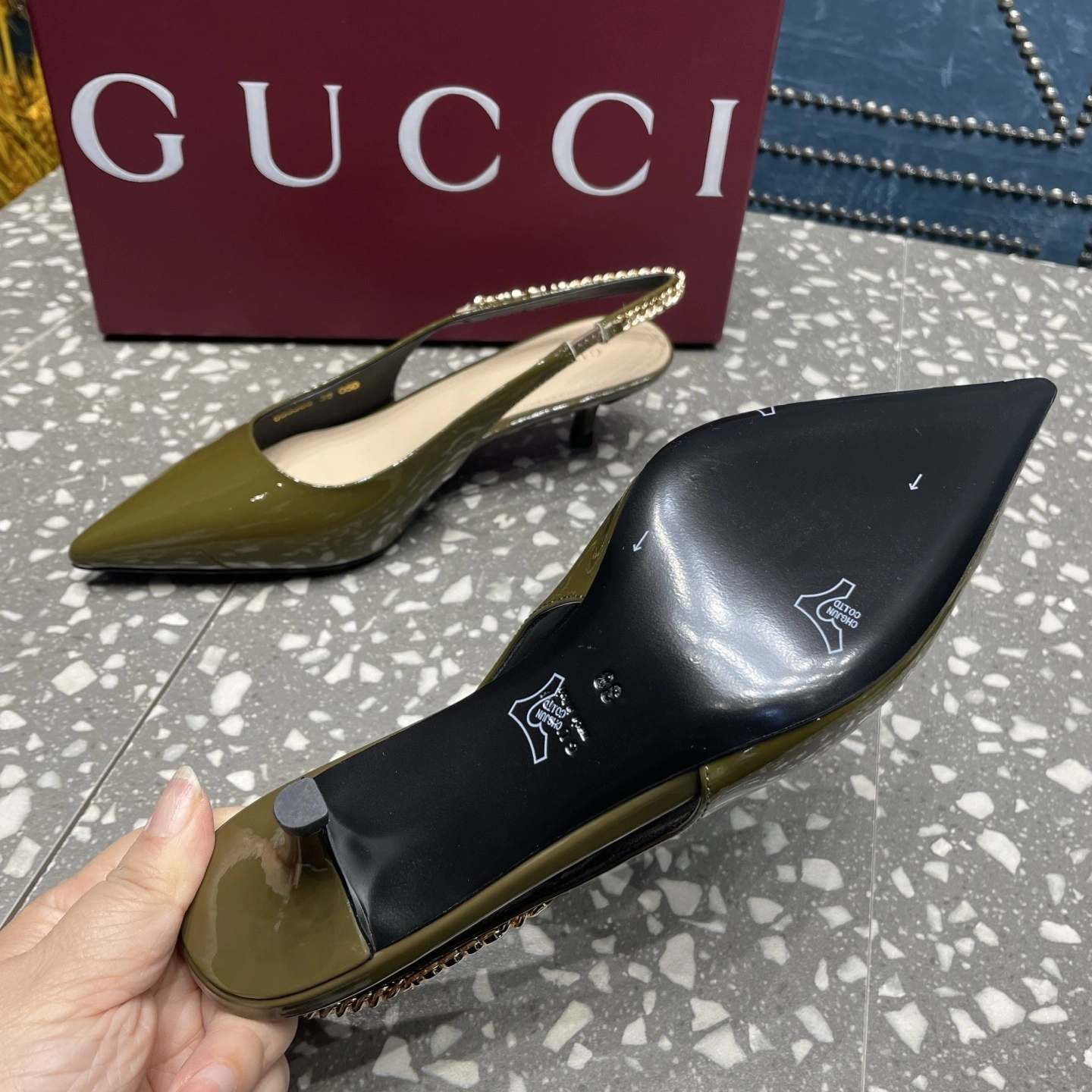 COCO-- 6u33i 782832 BNC80 3706 cowhide sheepskin Heel height：4.5cm item:E-X555I1215